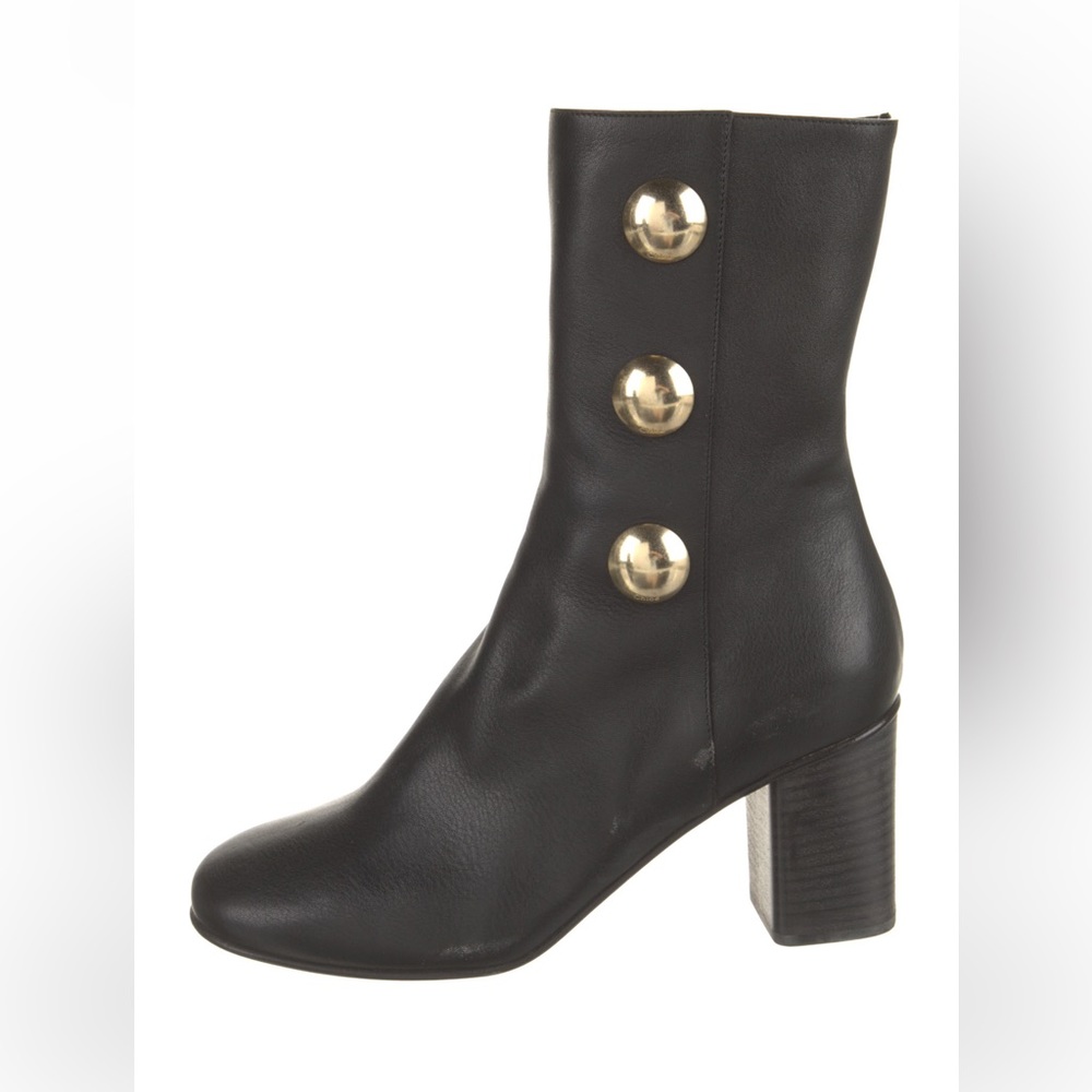 Chloé black leather boots - Picture 1 of 6